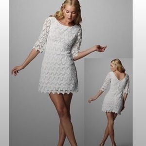 Lilly Pulitzer NWT Shayna Dress Lace White Vintage